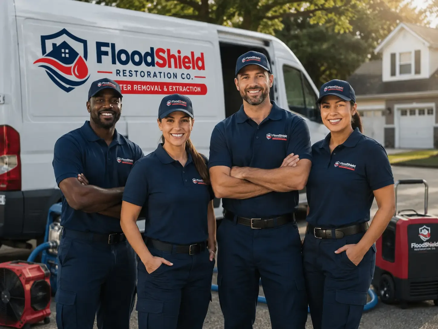Flood Damage Restoration company in Jones, MI
