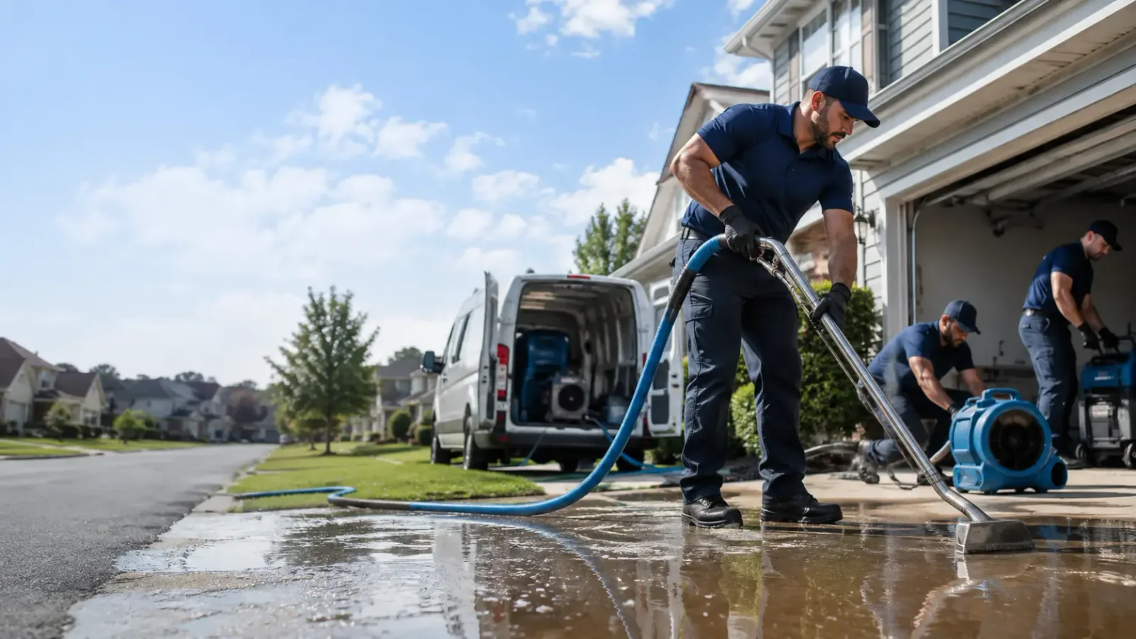 Flood Damage Restoration in Jones, MI